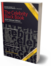 Load image into Gallery viewer, The Celebrity Black Book 2024: Over 50,000+ Verified Celebrity Addresses for Autographs &amp; Memorabilia, Nonprofit Fundraising, Celebrity Endorsements, Free Publicity, PR/Public Relations, Small Business Sales/Marketing &amp; More!