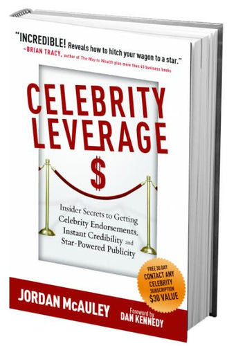 Celebrity Leverage by Jordan McAuley 3D Cover