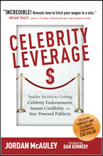 Load image into Gallery viewer, Celebrity Leverage by Jordan McAuley Front Cover